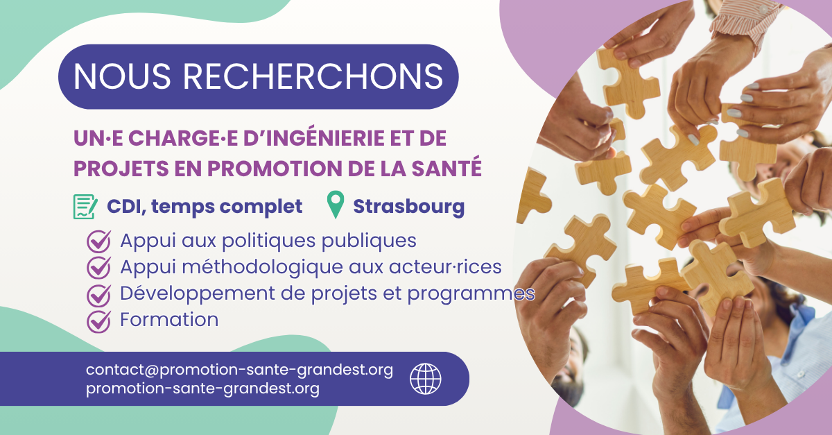 Rejoignez notre équipe à Strasbourg · Offre d'emploi